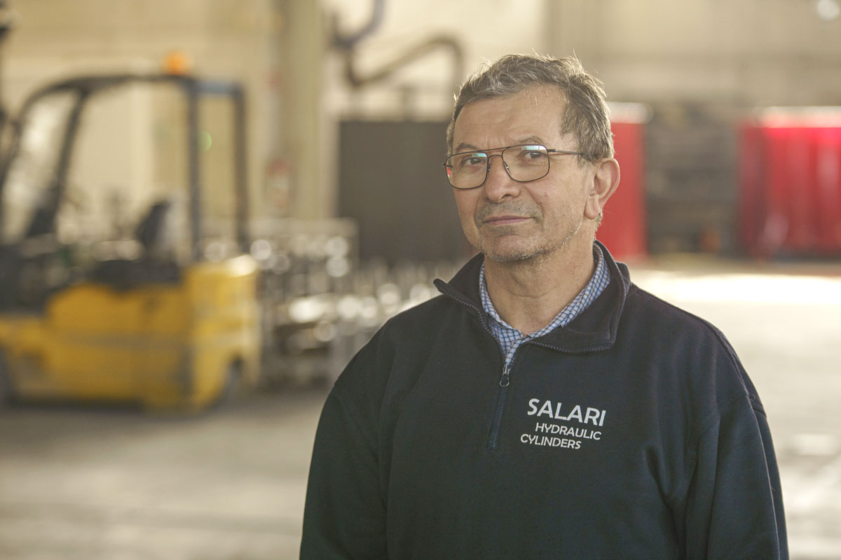 Salari Hydraulic Cylinders - Produzione di cilindri oleodinamici